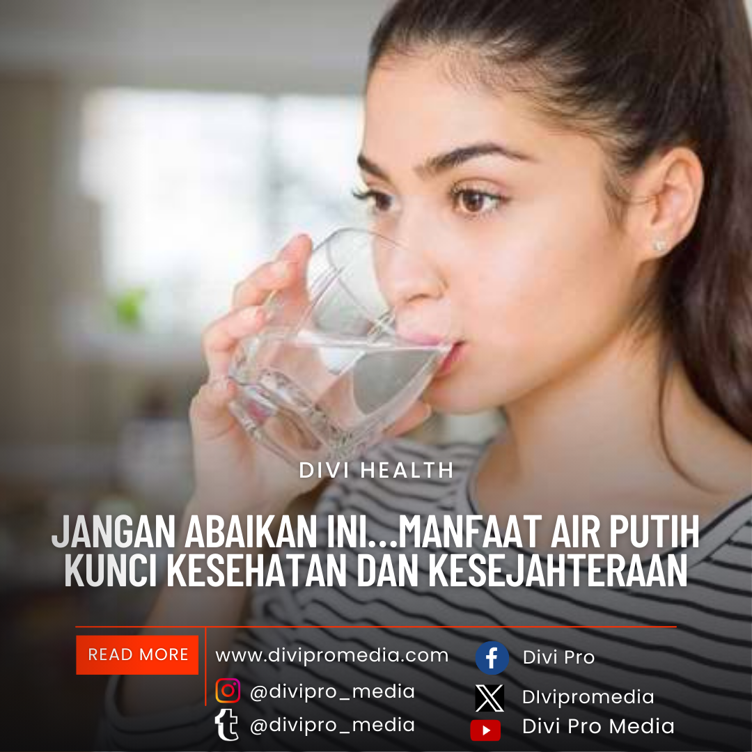 Manfaat Air Putih