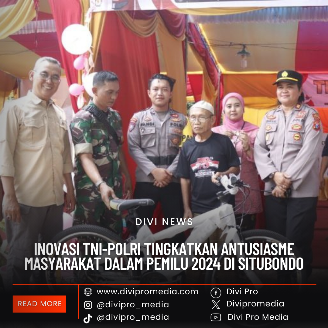 Tingkatkan Antusiasme Masyarakat Inovasi TNI-Polri Memberikan Doorprize dalam Pemilu 2024