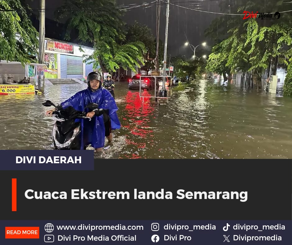 Cuaca Ekstrem landa Semarang