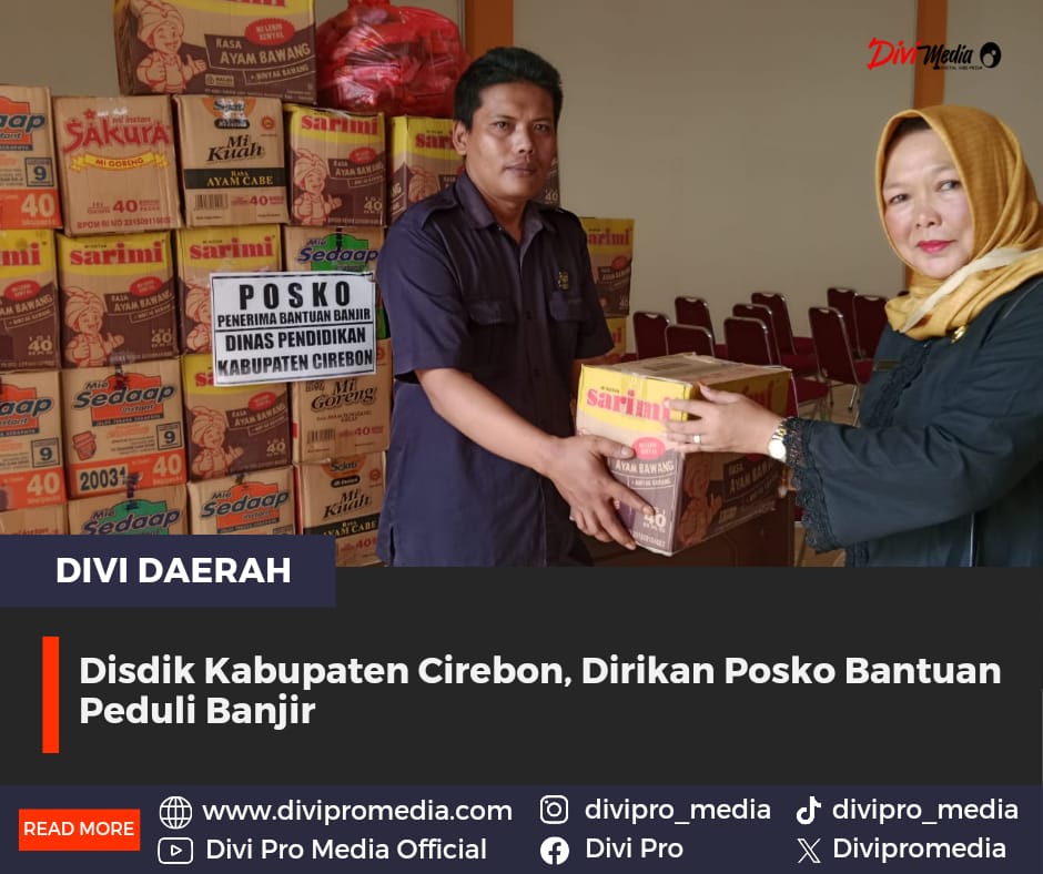 Posko Bantuan Peduli Banjir