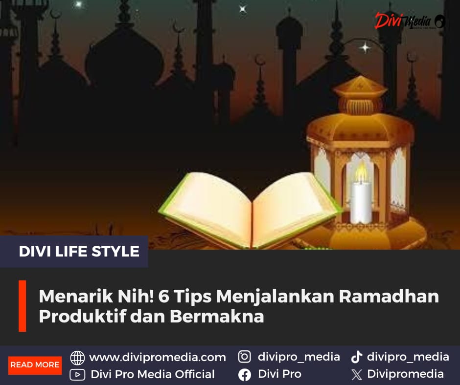 Tips menjalankan Ramadhan produktif