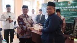 Bupati Cirebon, Berikan Bantuan Bentor Kepada MWC NU
