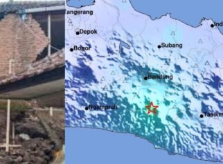 Gempa Bumi di Perbatasan Bandung-Garut