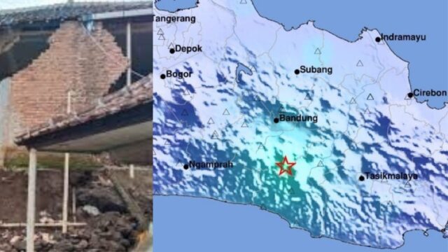 Gempa Bumi di Perbatasan Bandung-Garut