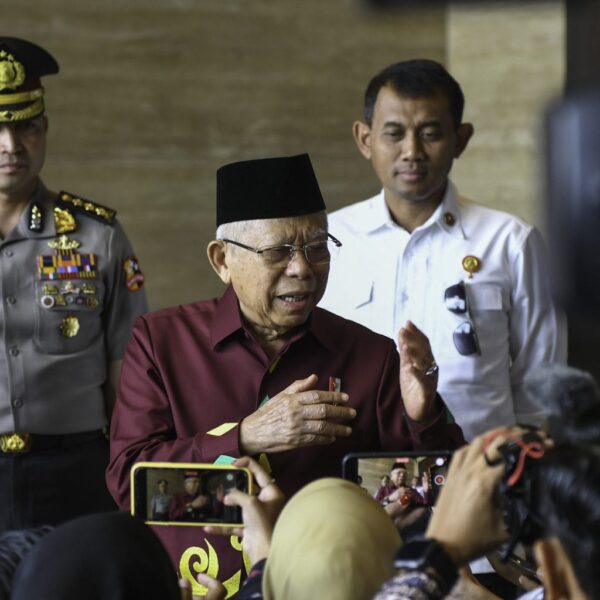 Ma'ruf Amin Apresiasi Kinerja Kabinet Indonesia Maju