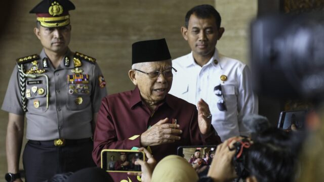 Ma'ruf Amin Apresiasi Kinerja Kabinet Indonesia Maju